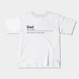 Father Dictionary Definition Kids T-Shirt